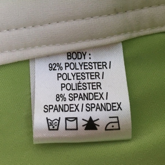 FAIRWAY & GREENE Golf/Tennis Skort/Skirt in Lime Green - Picture 12 of 15